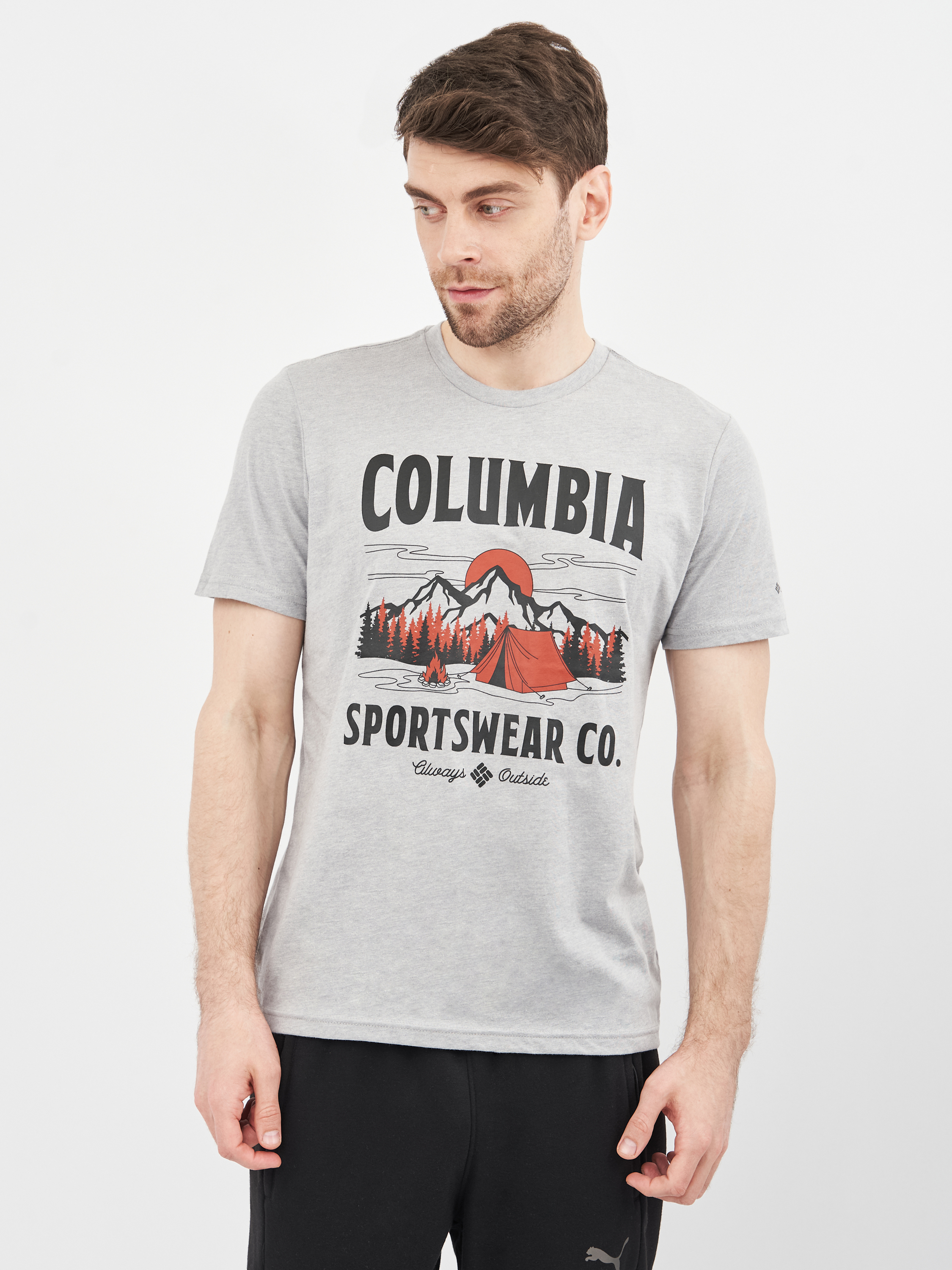 

Футболка Columbia Warren Grove 1872711-041 L Серая