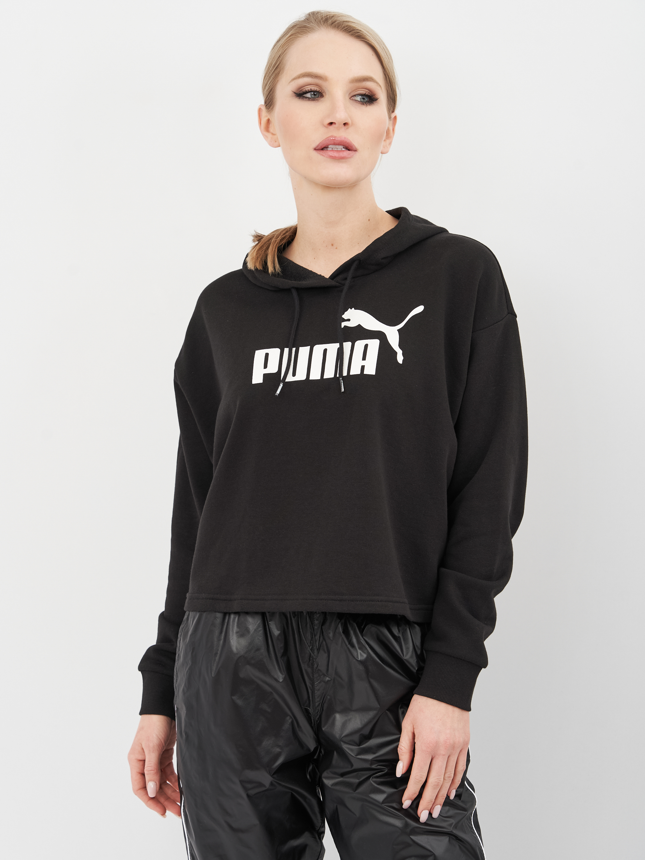 

Худи Puma Ess Cropped Logo Hoodie 58687001 M Puma Black