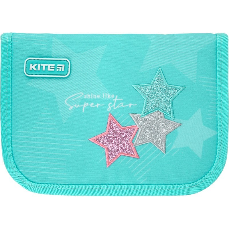 

Пенал Kite Education Super star K21-622-5, 1 відділення, 2 відвороти