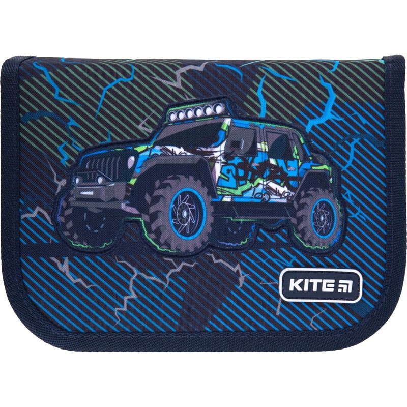 

Пенал Kite Education Cross-country K21-622-6, 1 відділення, 2 відвороти