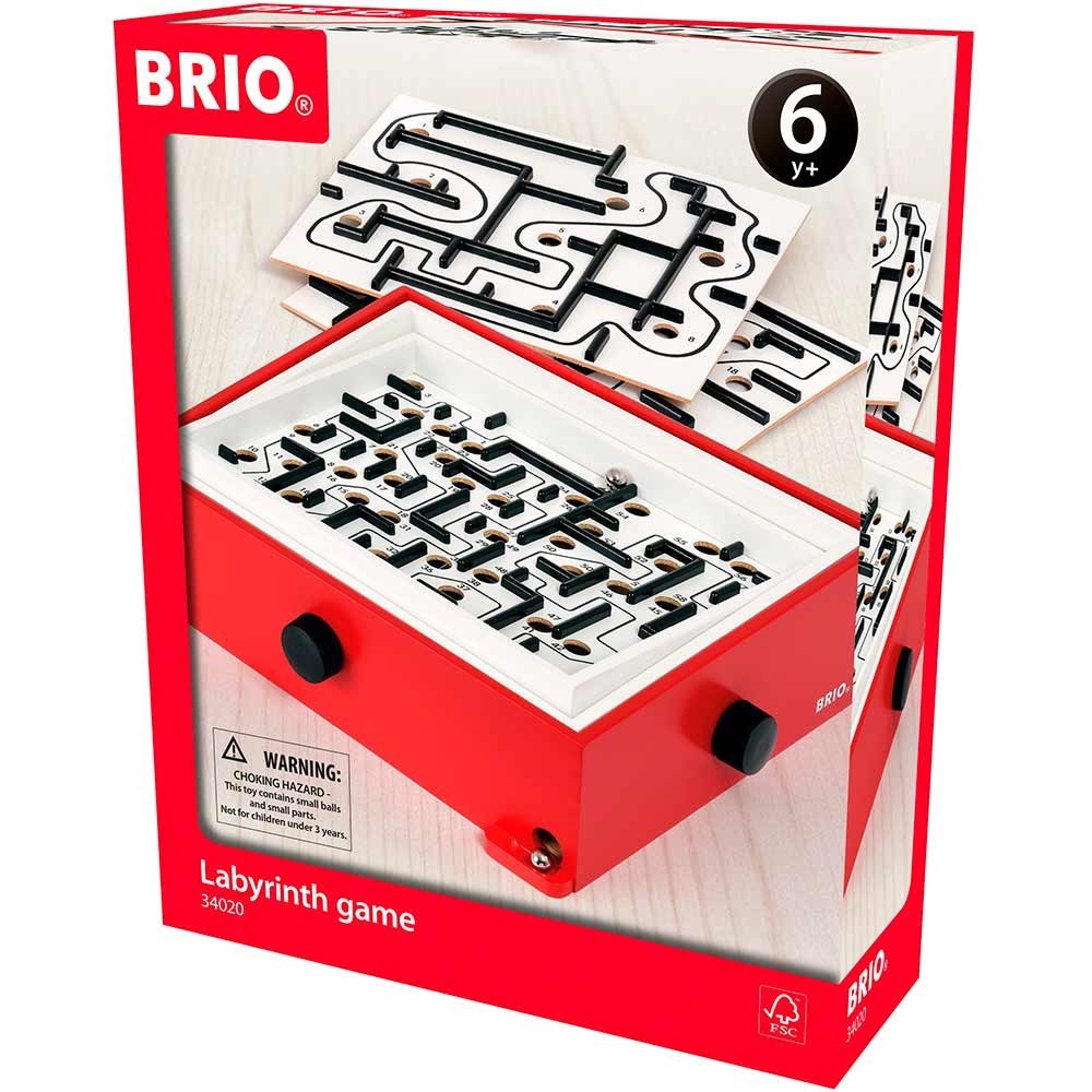 

Настольная игра BRIO Лабиринт с доп. уровнями (34020)