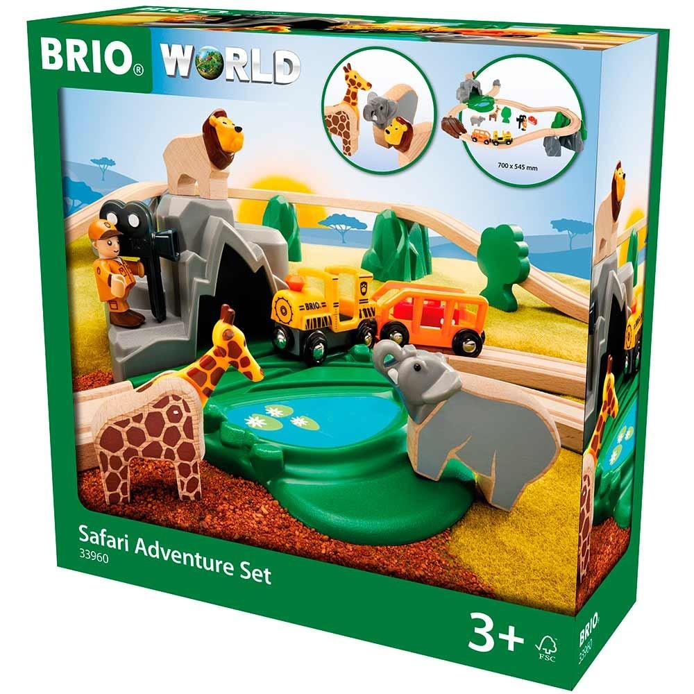 

Детская железная дорога BRIO Приключение в Сафари (33960)