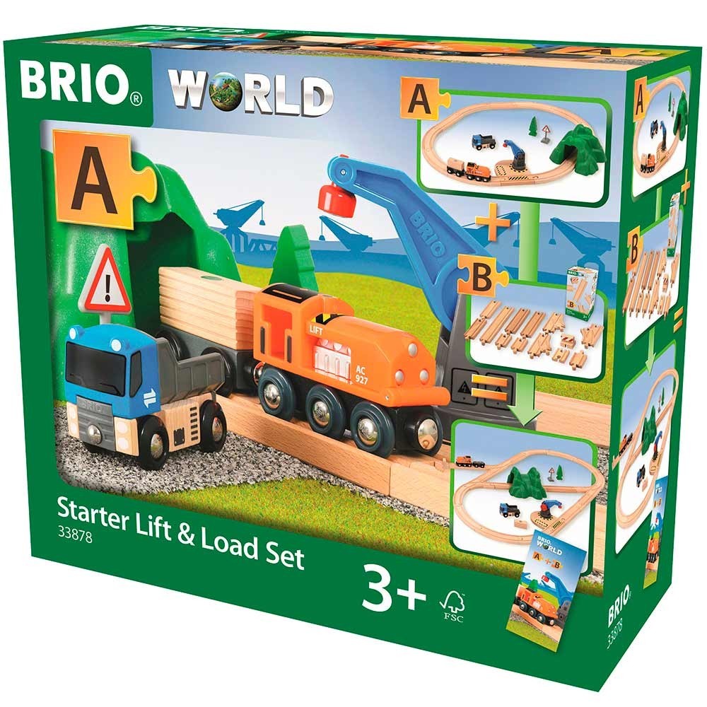 

Детская железная дорога BRIO с погрузочным пунктом (33878)