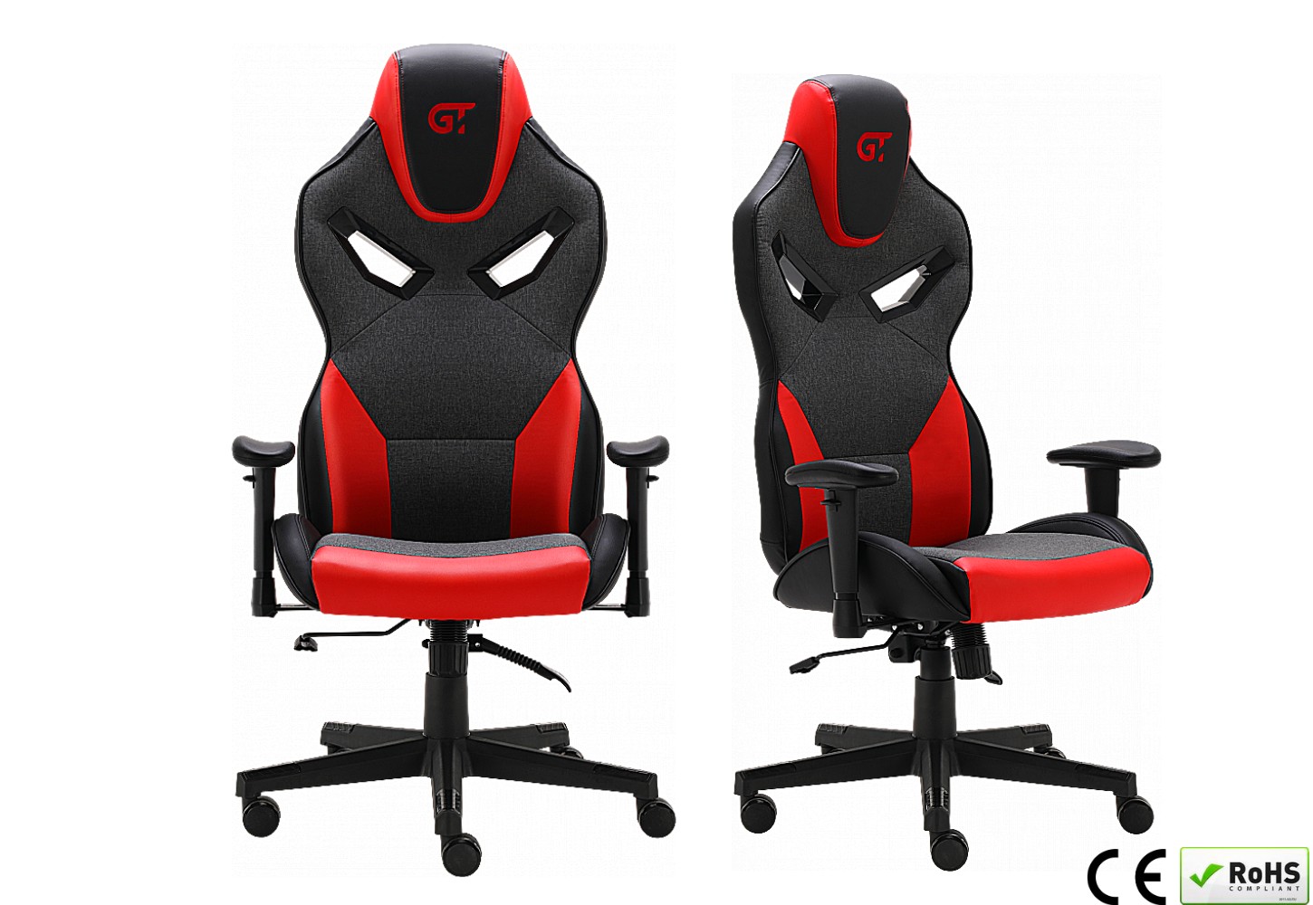 

Компьютерное Игровое Кресло Геймерское с Anyfix для Геймера GT Racer X-2832 Черное / Красное