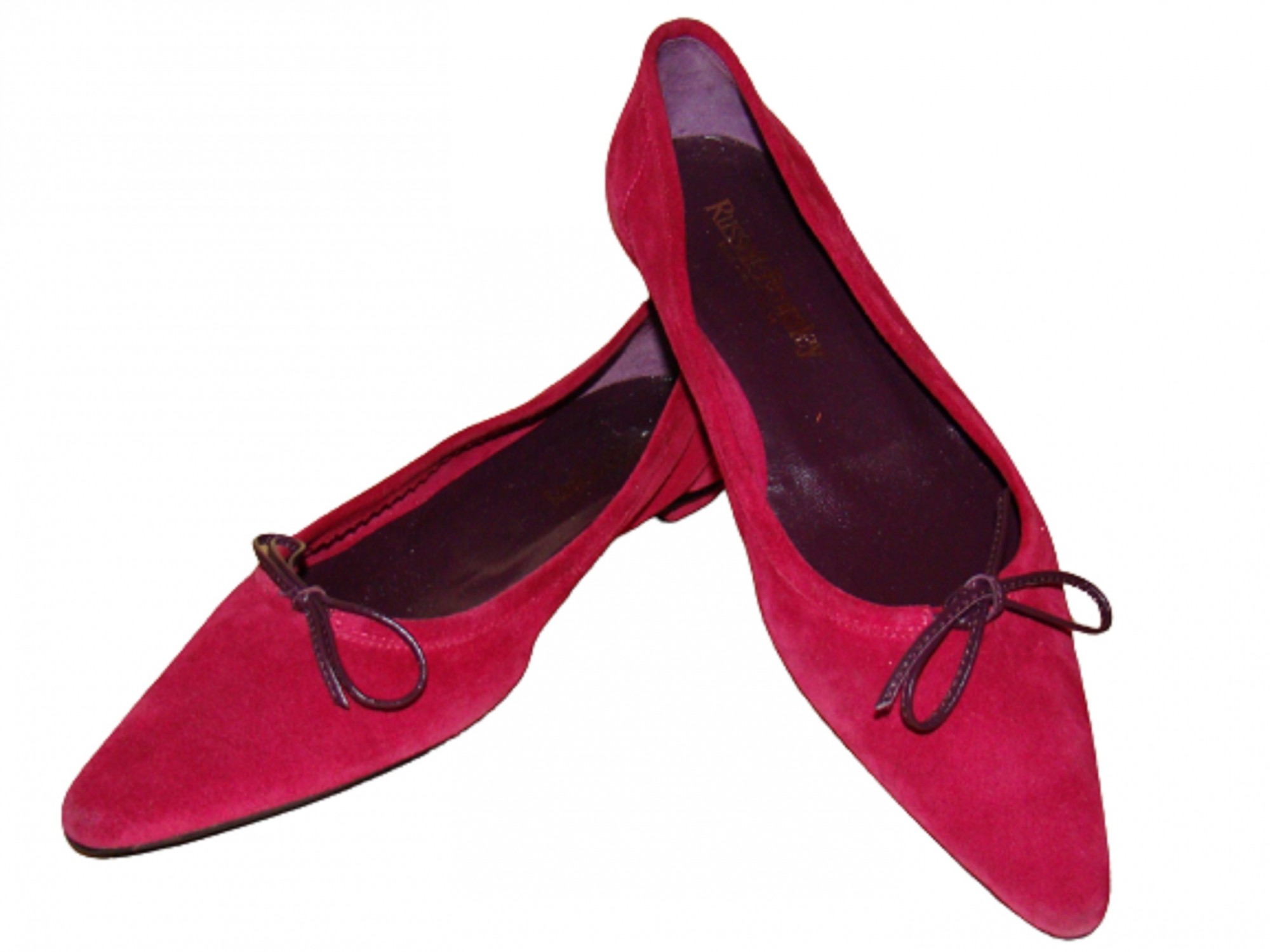 

Балетки Russell & Bromley 38р малиновые 20-00479