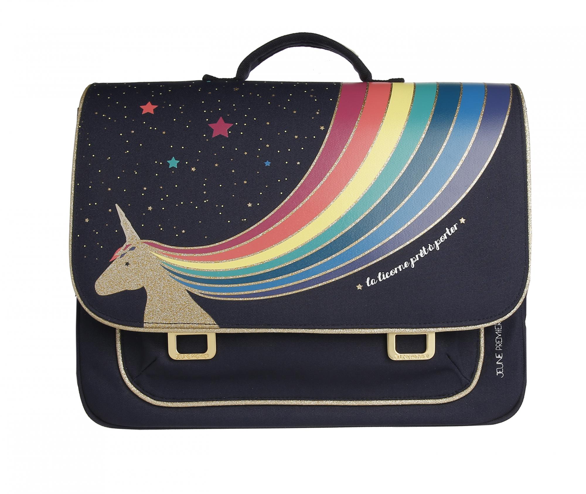 

Портфель школьный Jeune Premier Жун Премьер It bag Midi Unicorn Gold (Itd21129)