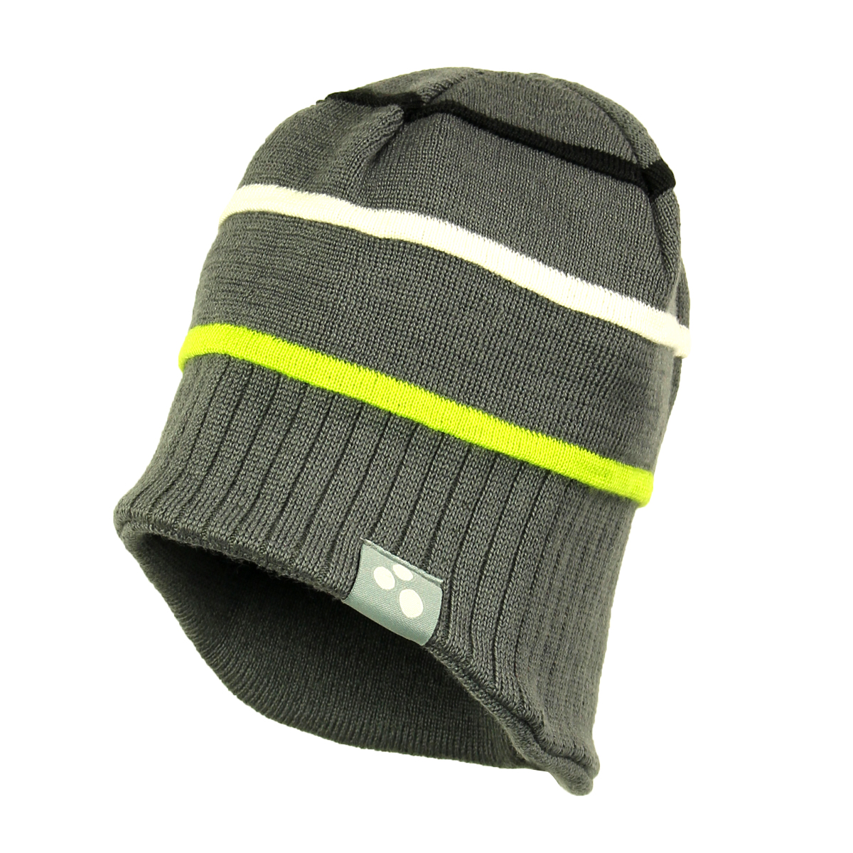 

Вязаная зимняя шапка Хуппа Huppa Joosep 1 серый, XL 59-61 см (83600100-80048-0XL)