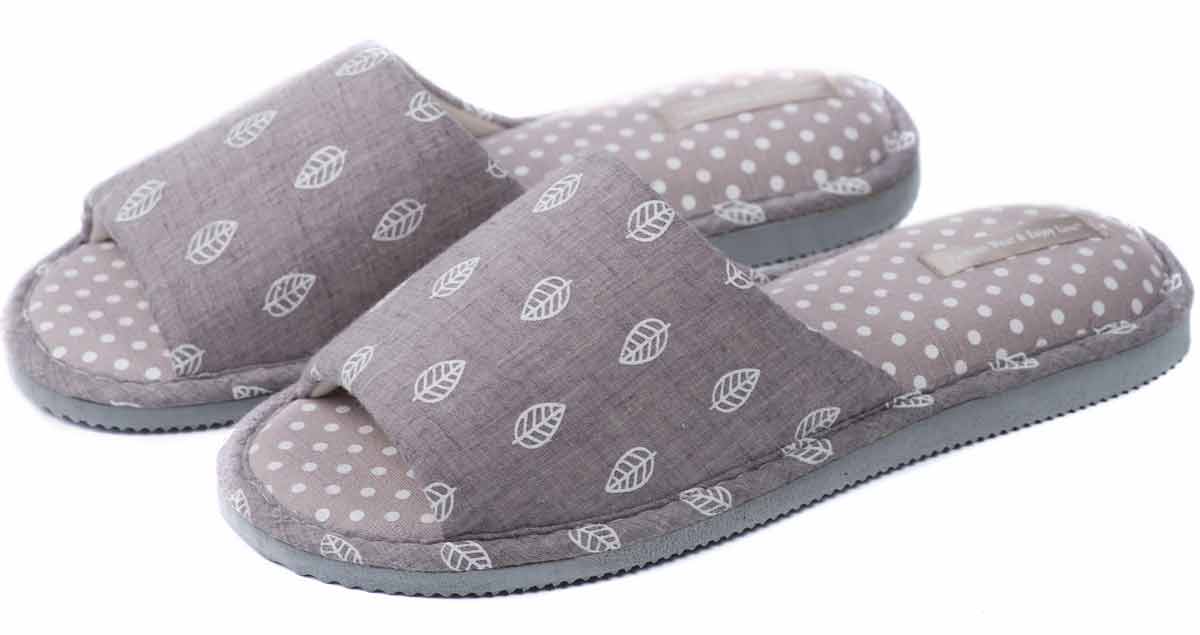 

Комнатные тапочки Twins Твинс женские HS серые р.40 (3501)