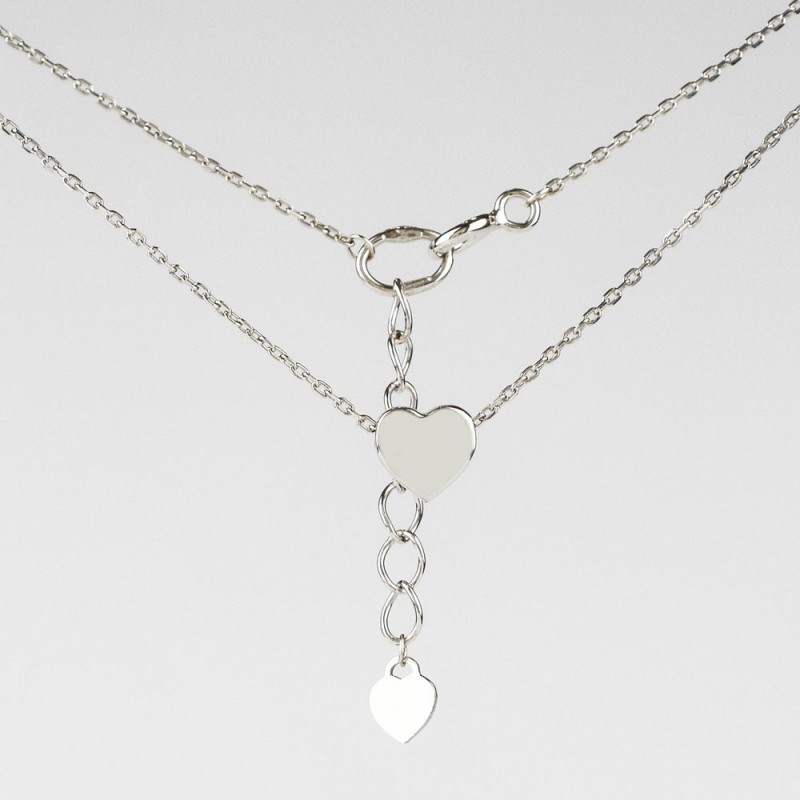 

Колье из серебра 908-00821-77, 38.0 размер