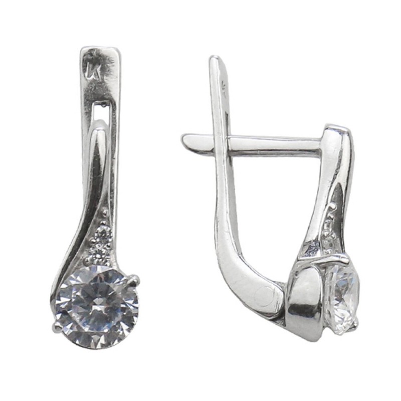 

Серьги из серебра 22с326зл-18