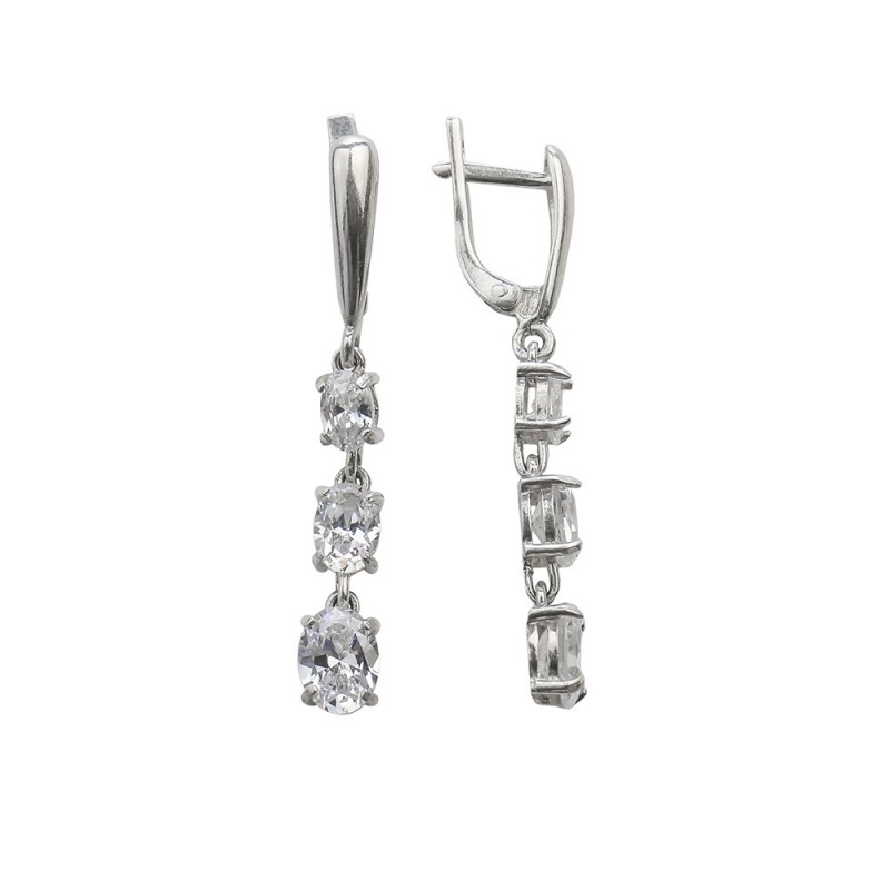 

Серьги из серебра 22с188-18