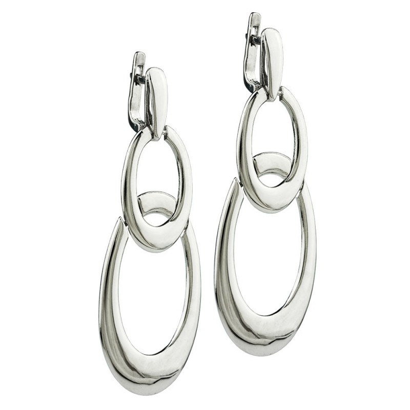 

Серьги из серебра 2099/1-23