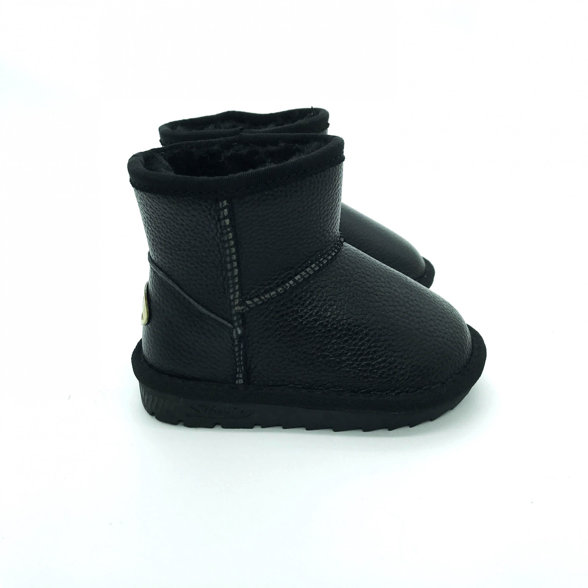

Кожаные угги для девочек Xiao Dian Затмение 36 22,7 см Black 9003