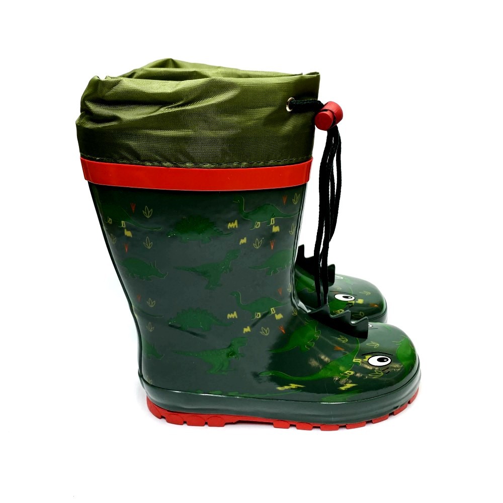 

Резиновые сапоги для мальчиков QQ Croco 34 22,5 см Green 756-2
