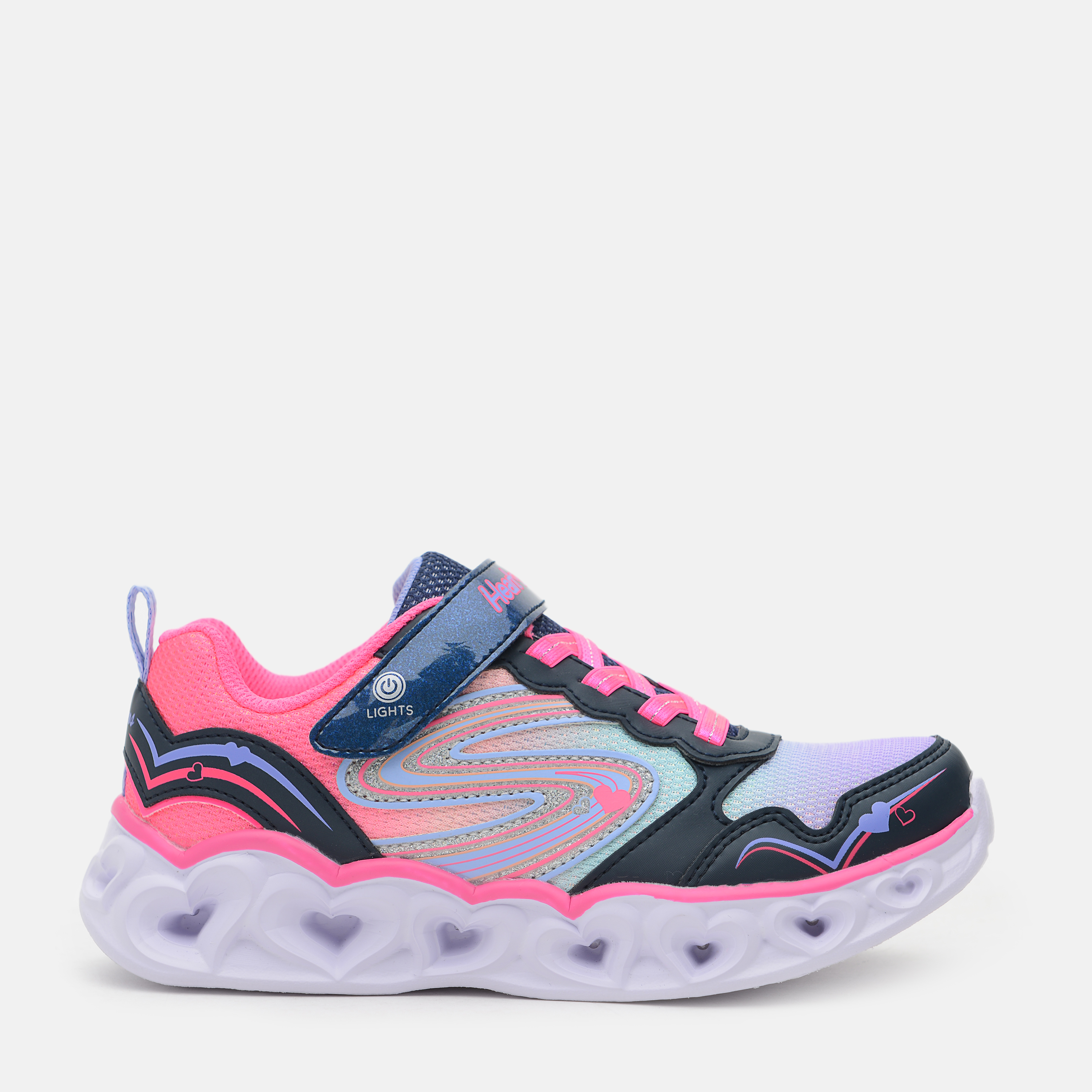 

Кроссовки детские светящиеся Skechers 20294L NVMT 30 Разноцветные