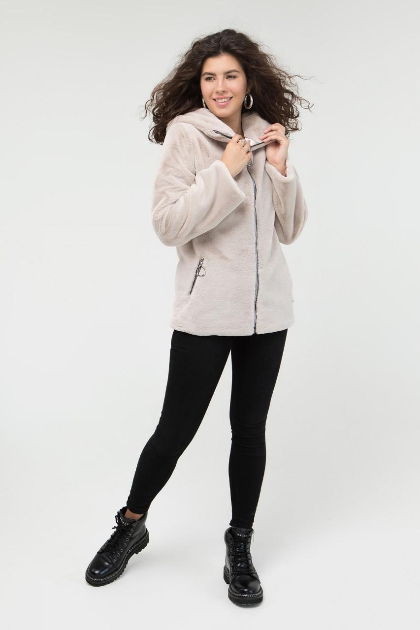 

Fashions • Полушубок Венера Fashions 48 бежевый (025)