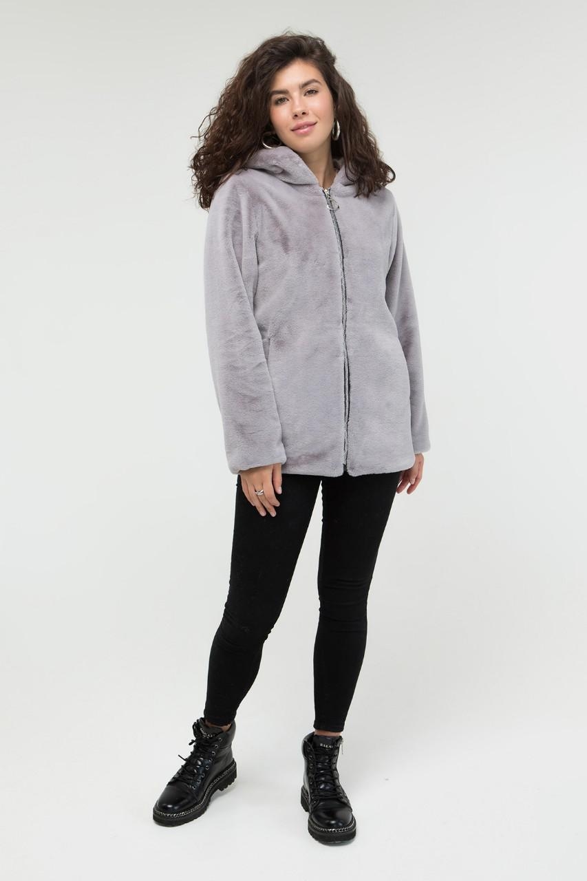 

Fashions • Полушубок Debora Fashions 48 серый (017)