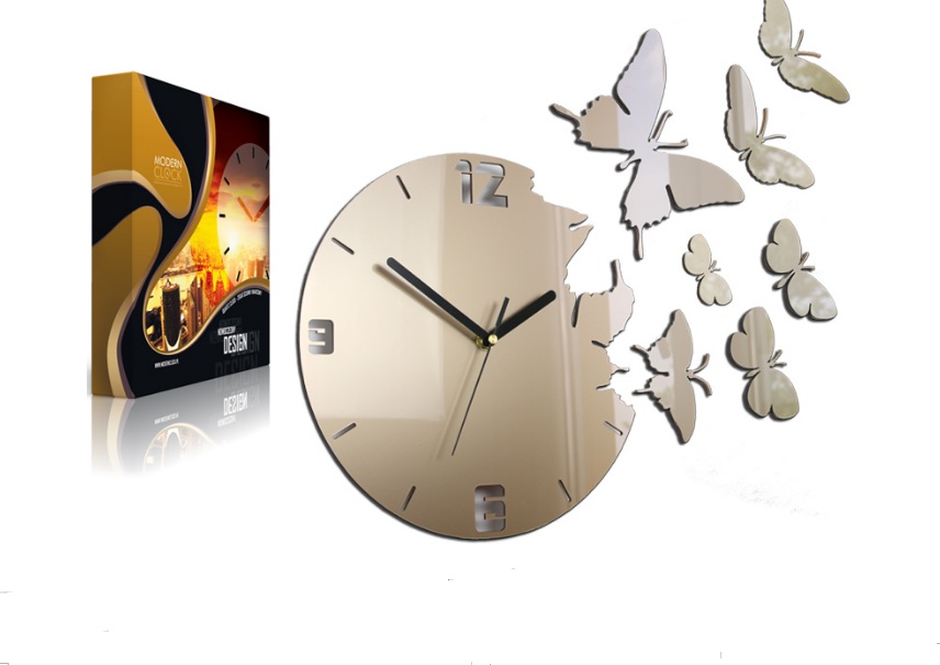 

Настенные часы Modern Clock Butterflies Premium Beautiful Style