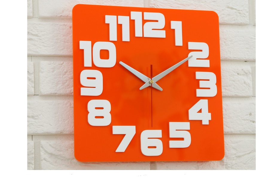 

Настенные часы Modern Clock Logic Style