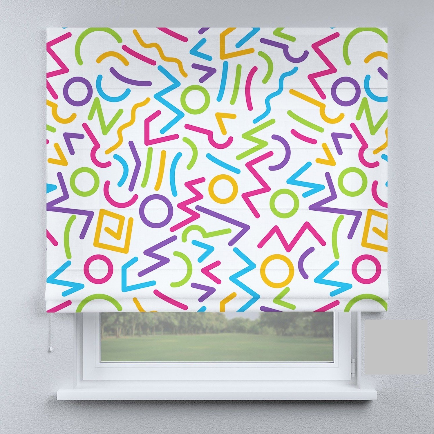 

Римские шторы DECOLIV алфавит детский 270*170 см