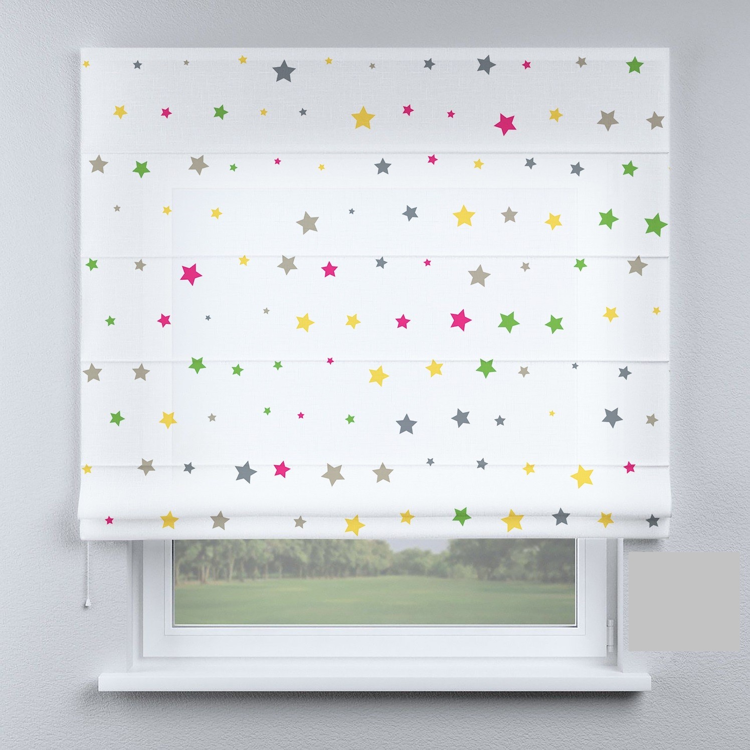 

Римские шторы DECOLIV звездочки 170*170 см