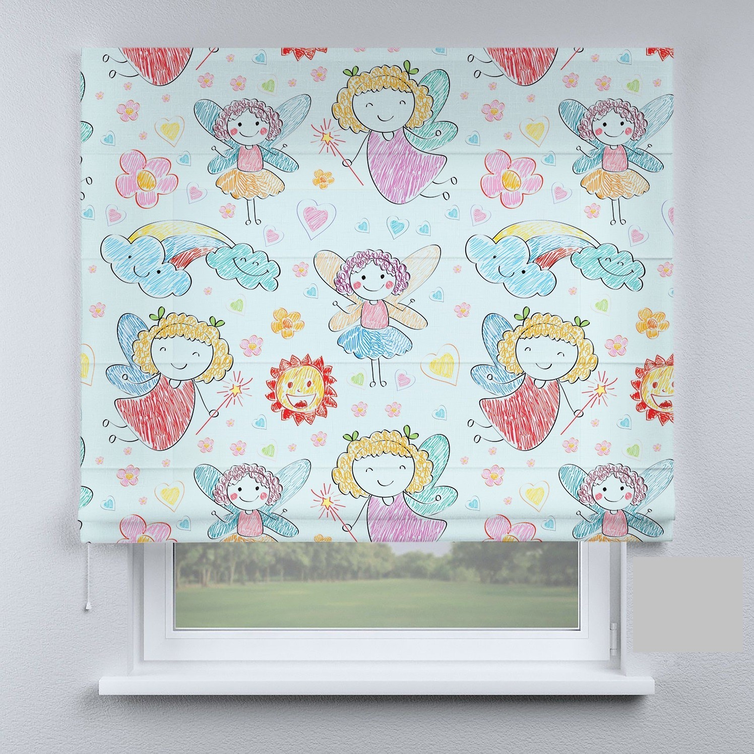

Римские шторы DECOLIV детские бабочки 50*170 см
