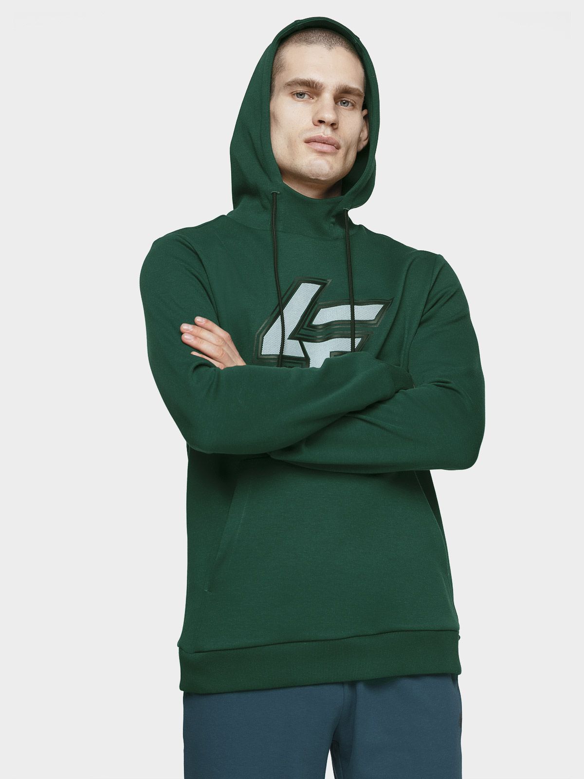 

Худи 4F H4L21-BLM010-40S L Dark Green