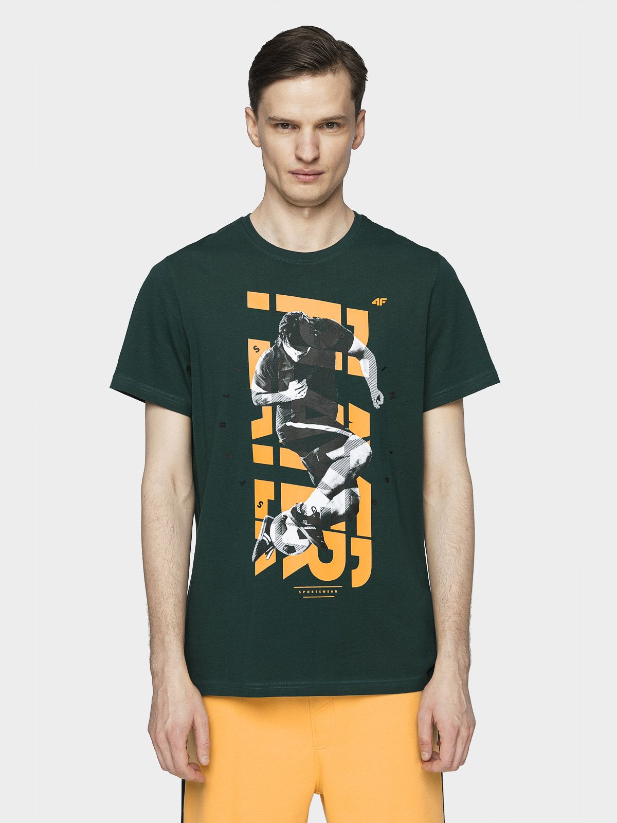 

Футболка 4F H4L21-TSM011-40S L Dark Green