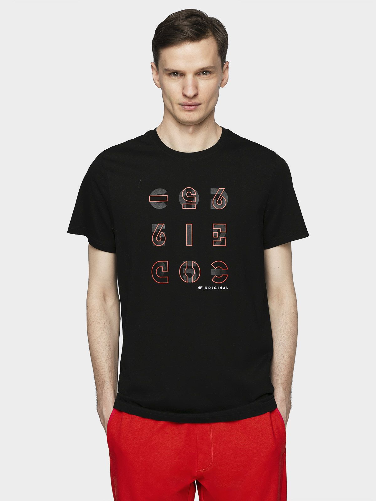 

Футболка 4F H4L21-TSM018-20S M Deep Black