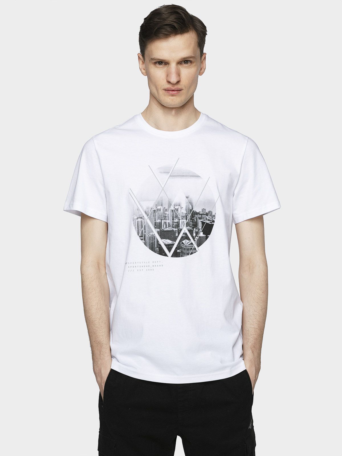

Футболка 4F H4L21-TSM023-10S L White