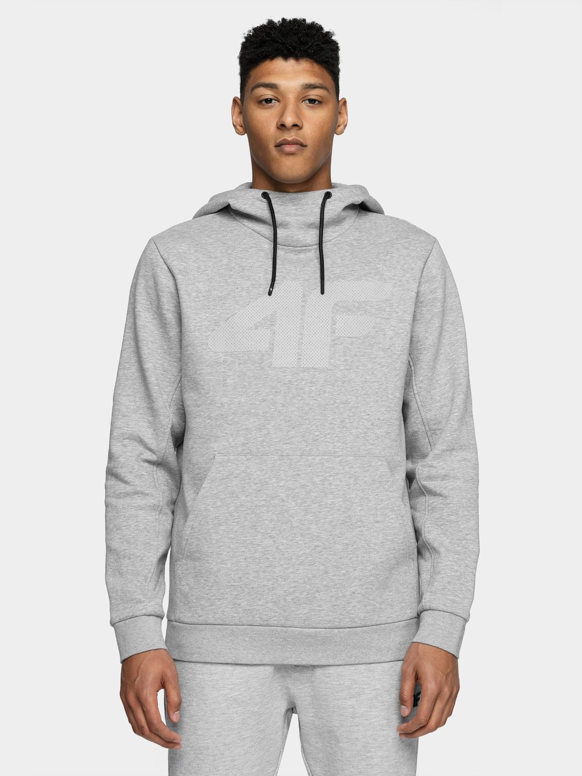 

Худи 4F NOSH4-BLM002-27M XXL Cold Light Grey Melange