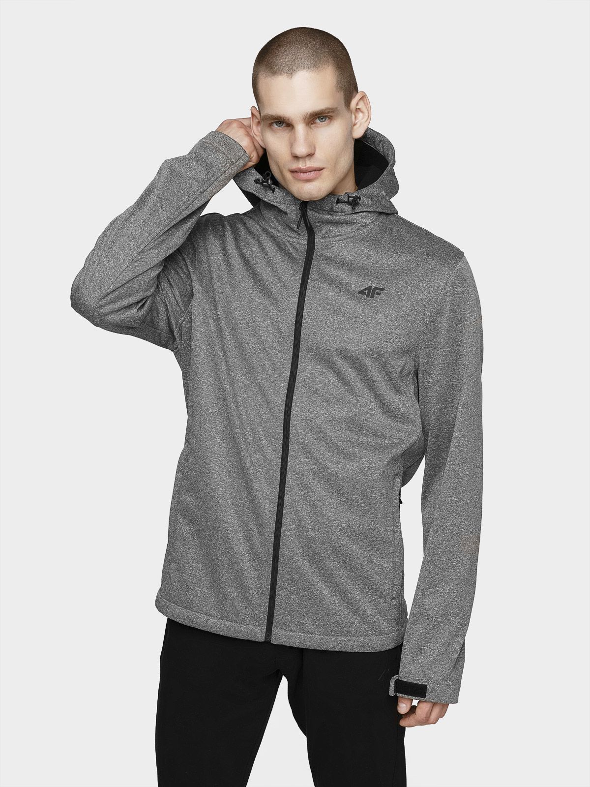 

Ветровка 4F NOSH4-SFM001-27M L Cold Light Grey Melange
