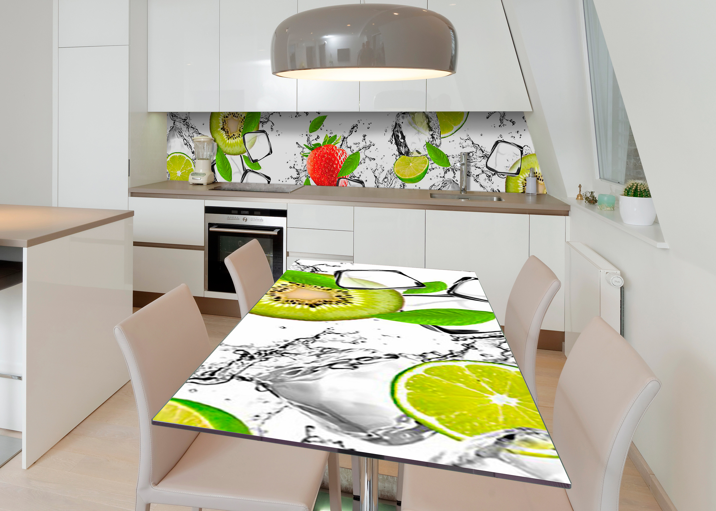 

Виниловая 3D наклейка на стол Zatarga Макро всплеск 650х1200 мм (Z182855/1st)