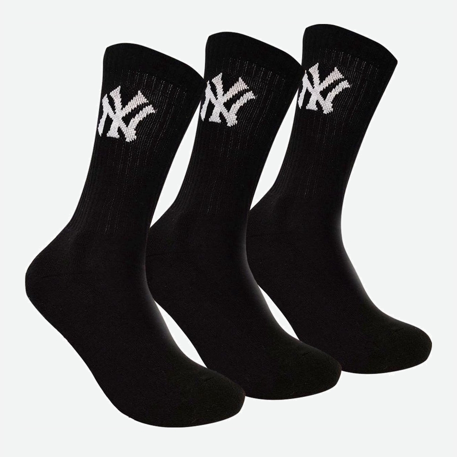 

Носки New York Yankees 3 pk Crew 15100002-1002 - р 3 пары Черные, Носки New York Yankees 3 pk Crew 15100002-1002 35-38 р 3 пары Черные