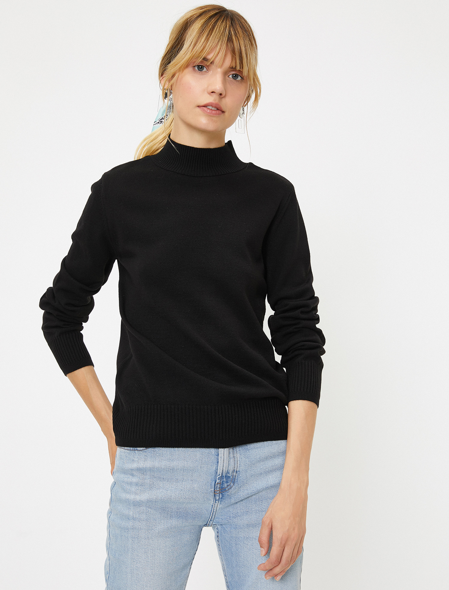 

Водолазка Koton 0KAK92079HT-999 M Black