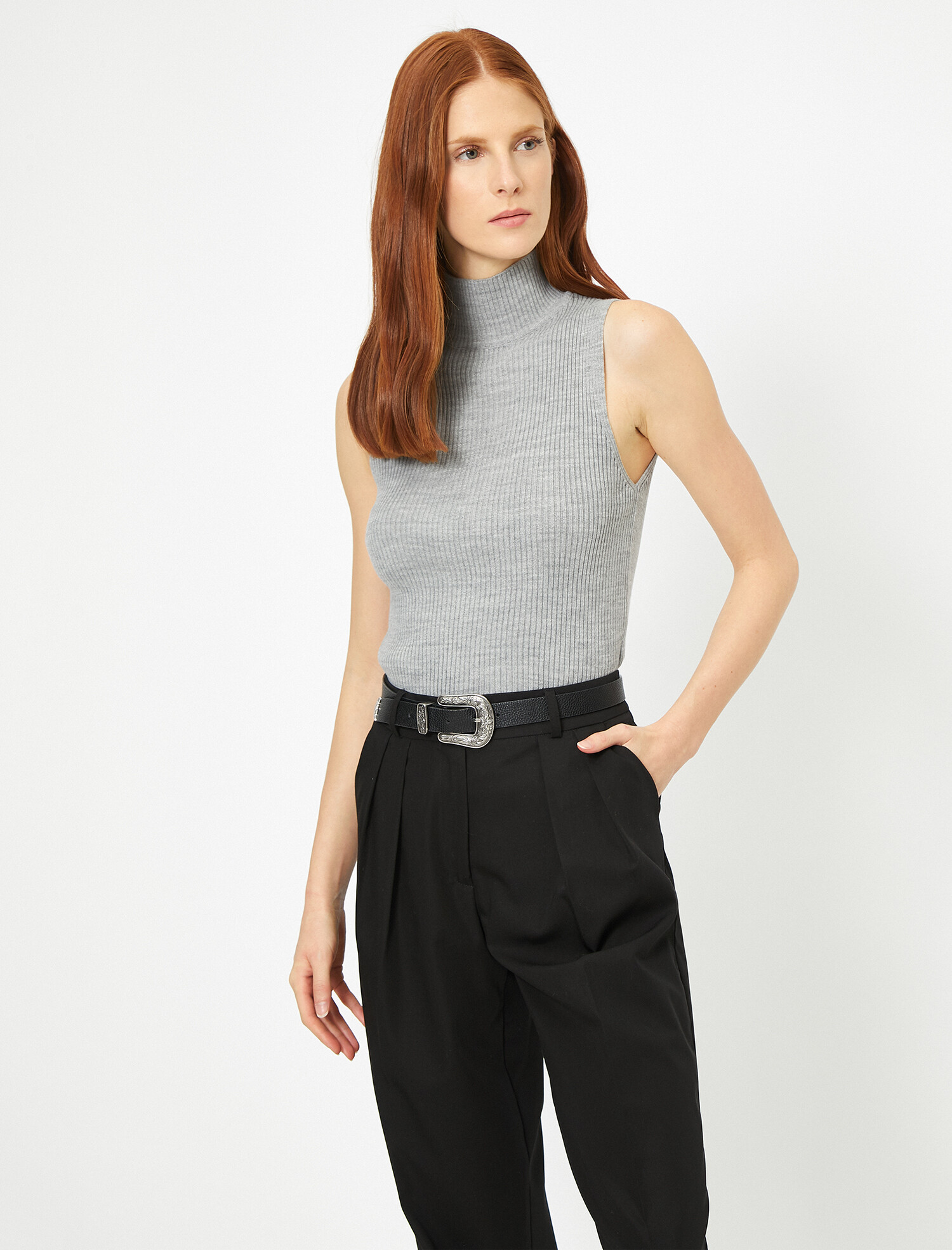 

Водолазка Koton 0KAK92736HT-027 M Grey