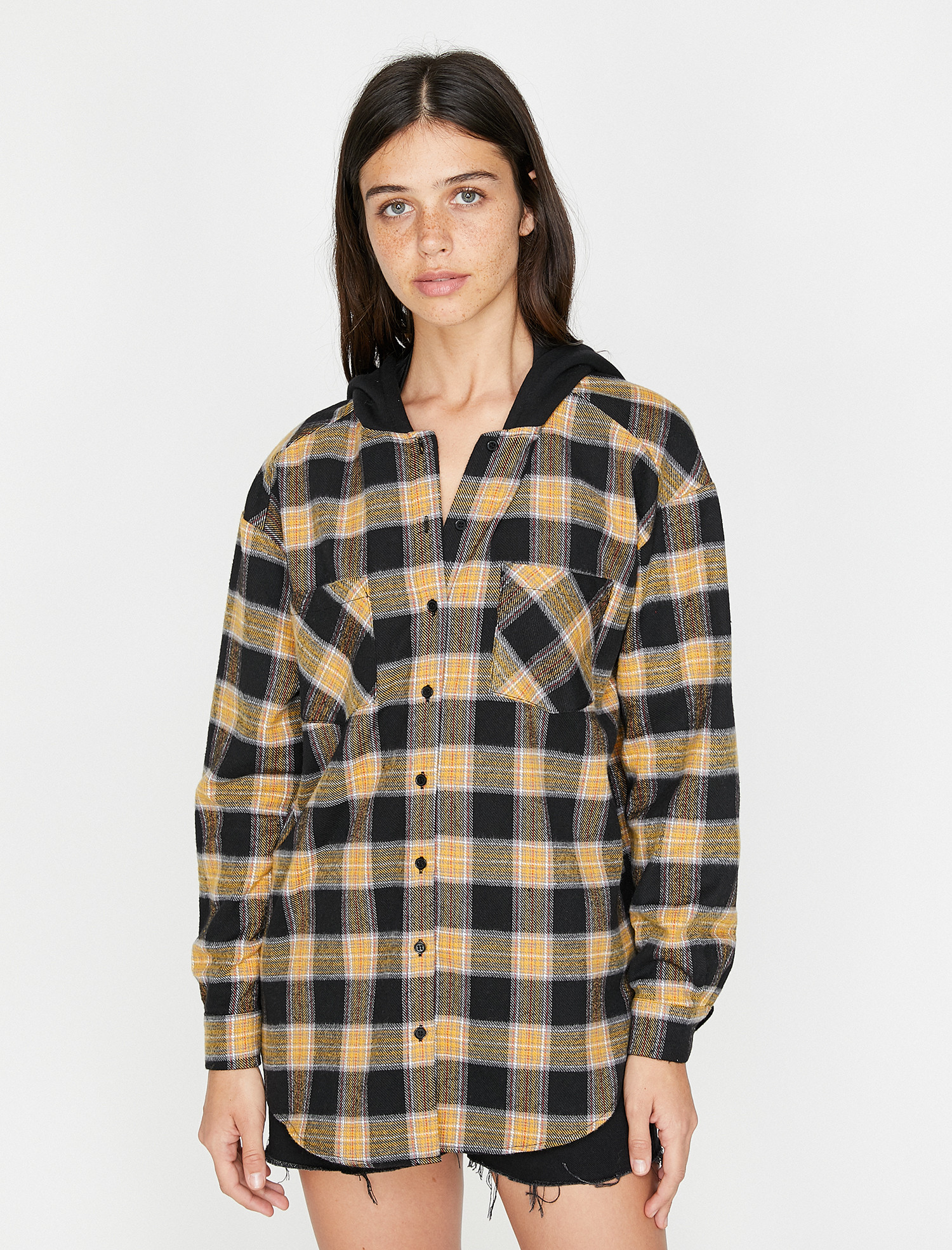 

Рубашка Koton 0KAL68582IW-07T 36 Yellow Check