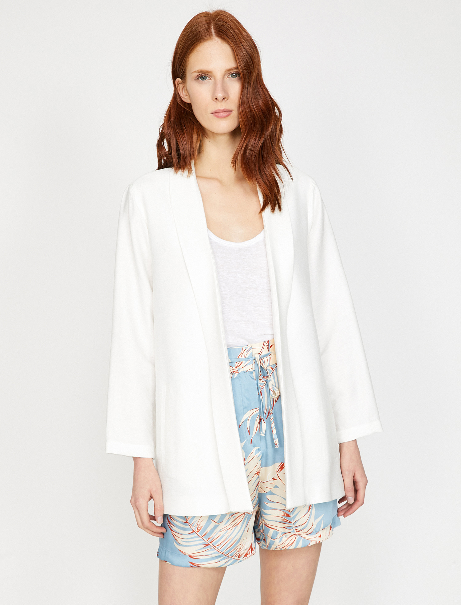 

Пиджак Koton 9YAK52012UW-001 44 Off White