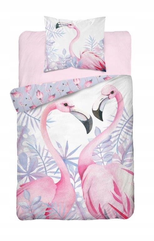 

Постельное белье Фламинго (наволочка+пододеяльник) Flamingo 140x200 см (FLAMING 10)