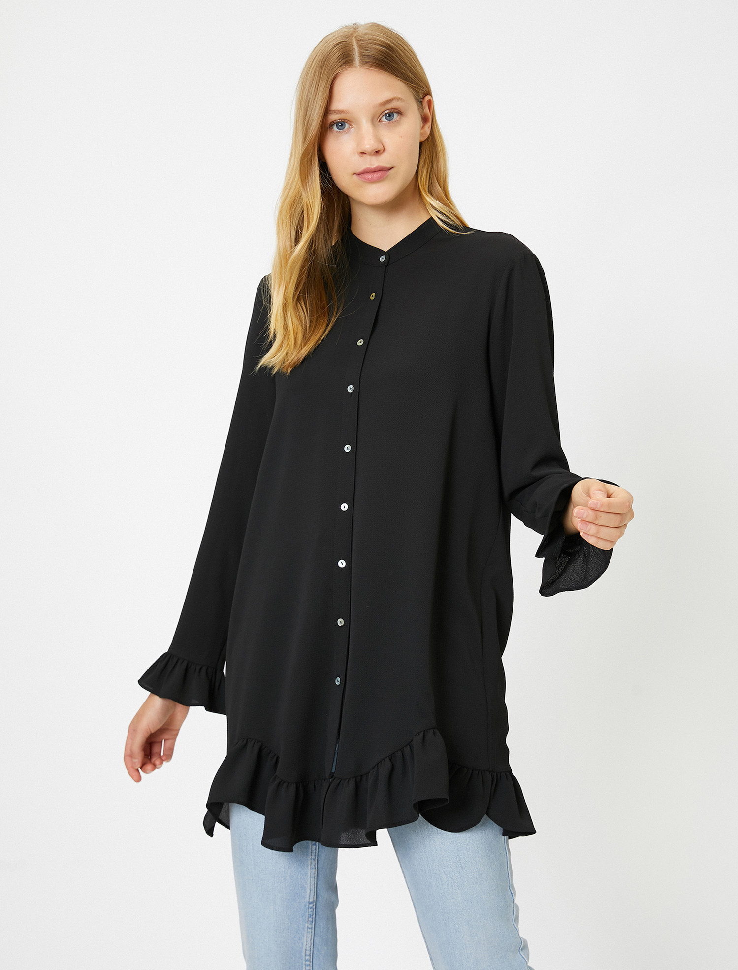 

Рубашка Koton 0KAK68478CW-999 38 Black