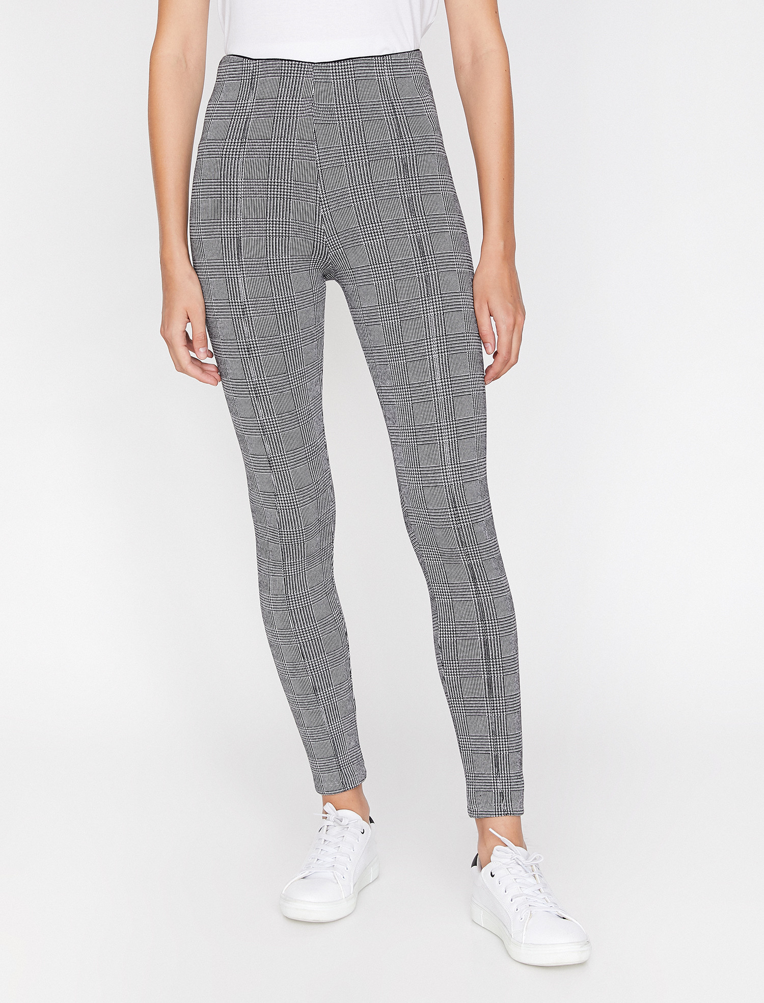 

Леггинсы Koton 0KAK43039OK-19P S Black Check