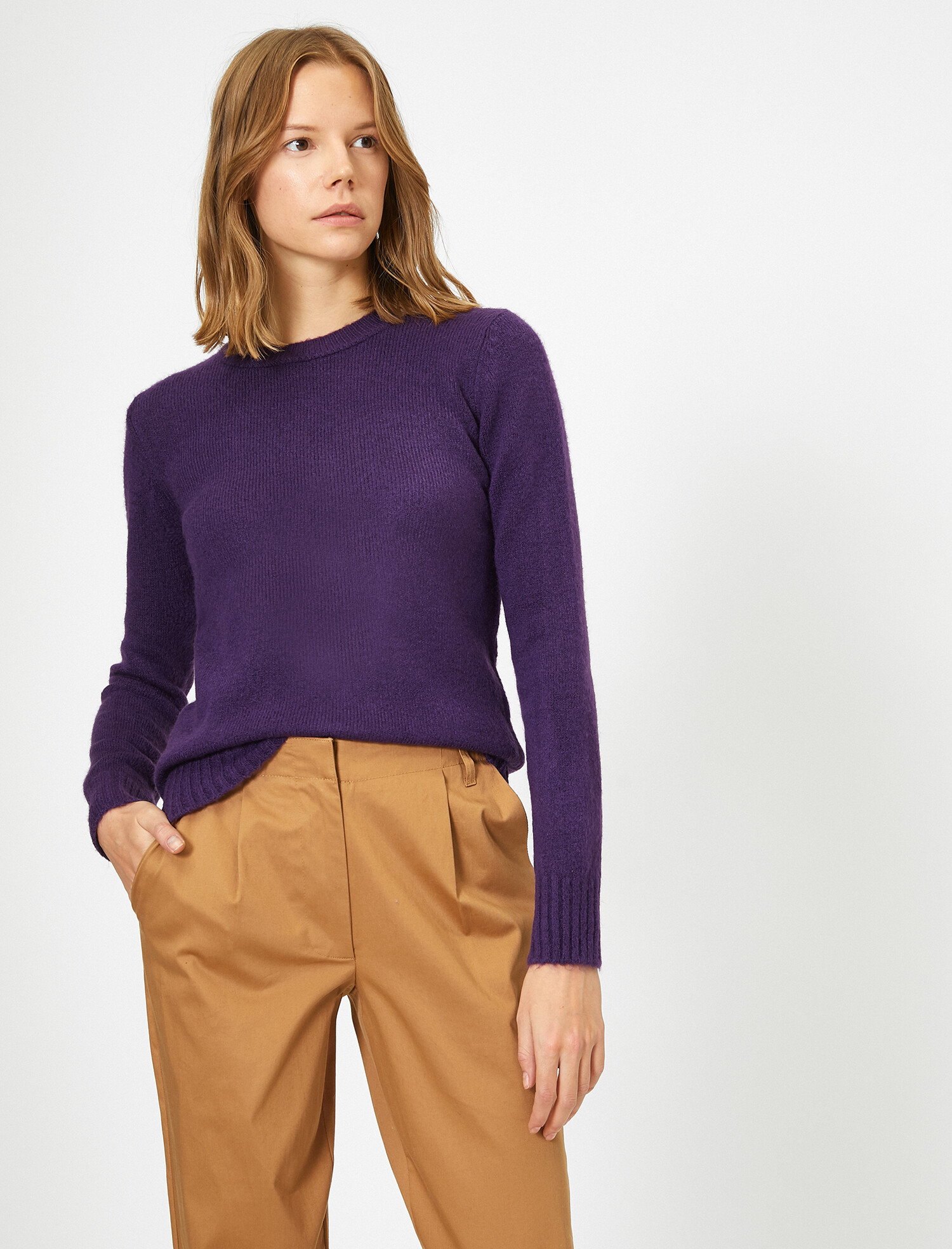 

Джемпер Koton 0KAK92122HT-346 XL Purple