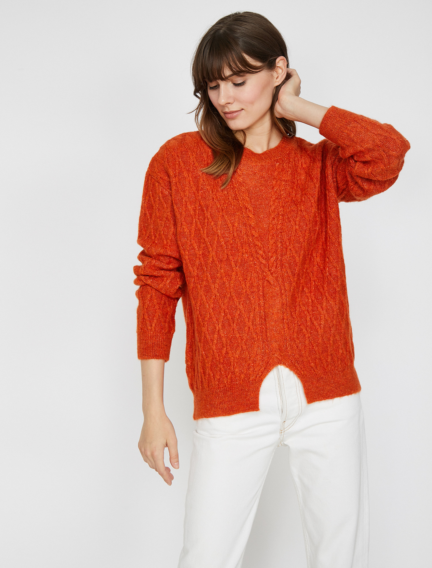 

Джемпер Koton 0KAK92725HT-967 XL Orange