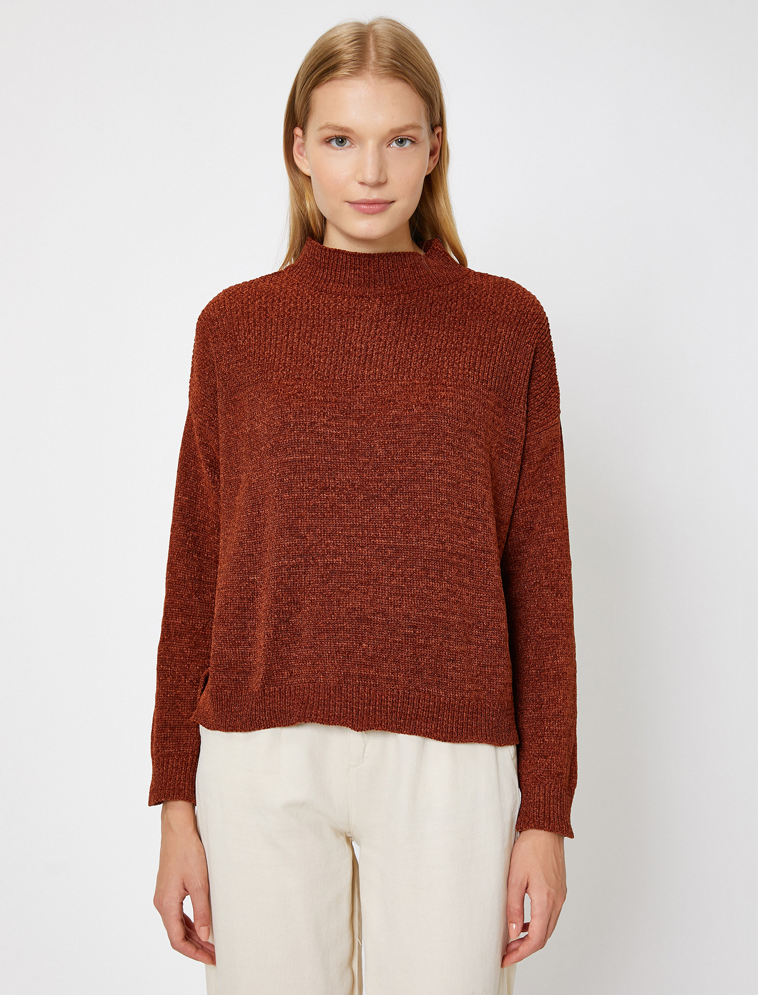 

Джемпер Koton 0KAK92780HT-996 L Terracotta