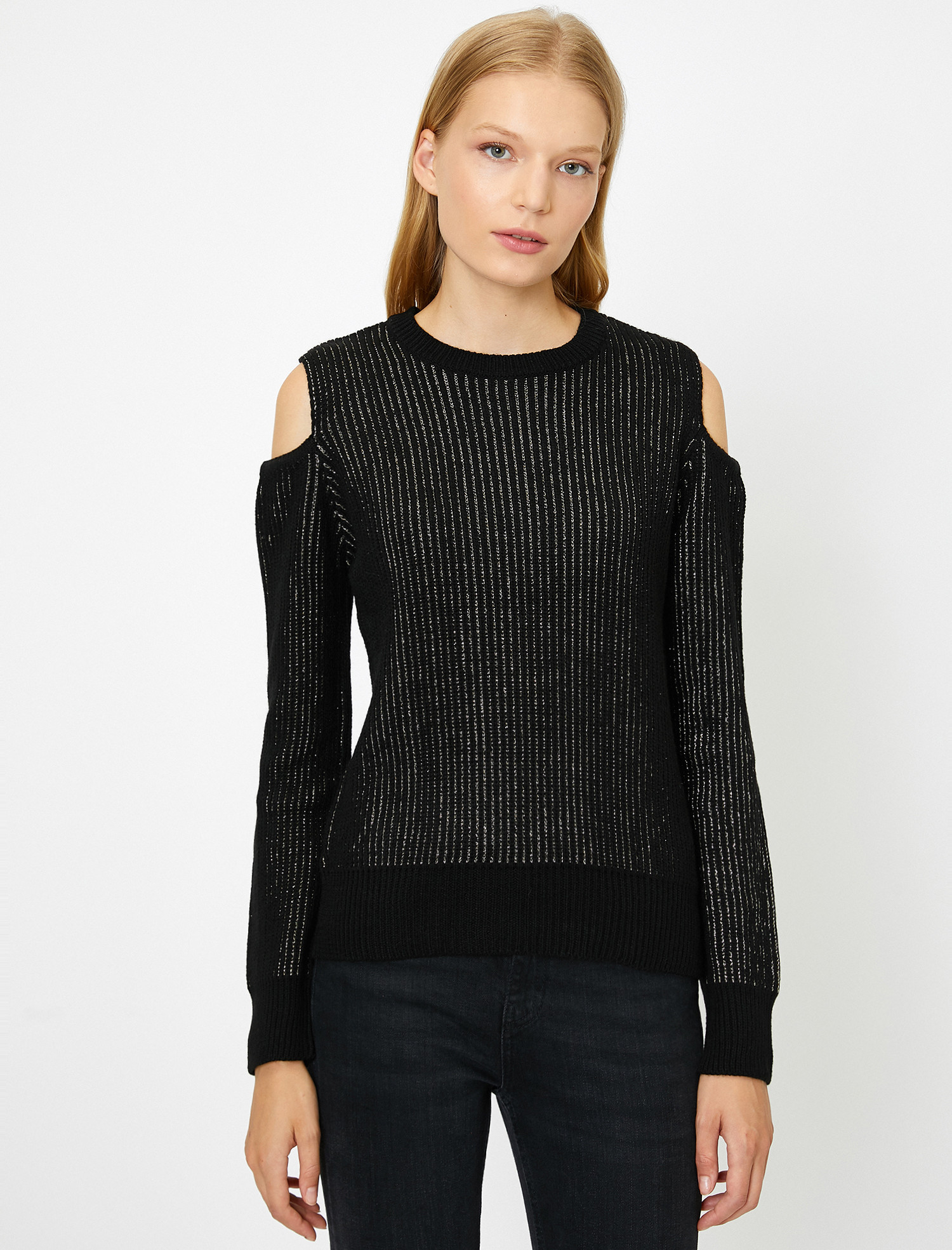 

Джемпер Koton 0KAK92782HT-999 L Black