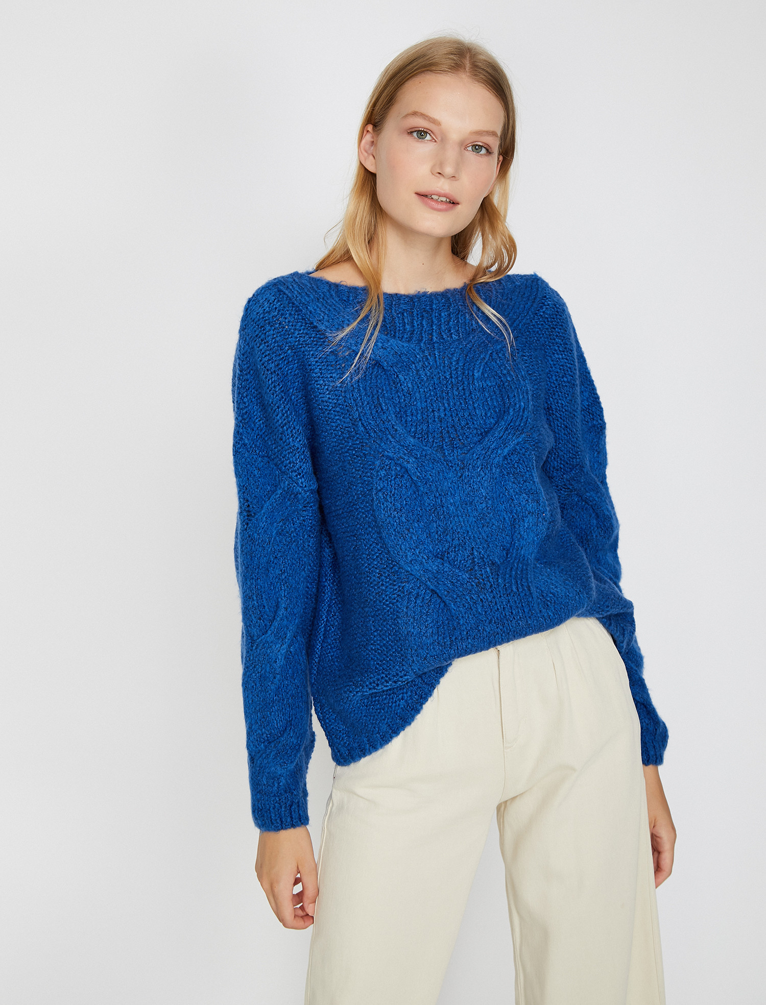 

Джемпер Koton 0KAK92751HT-610 L Lblue