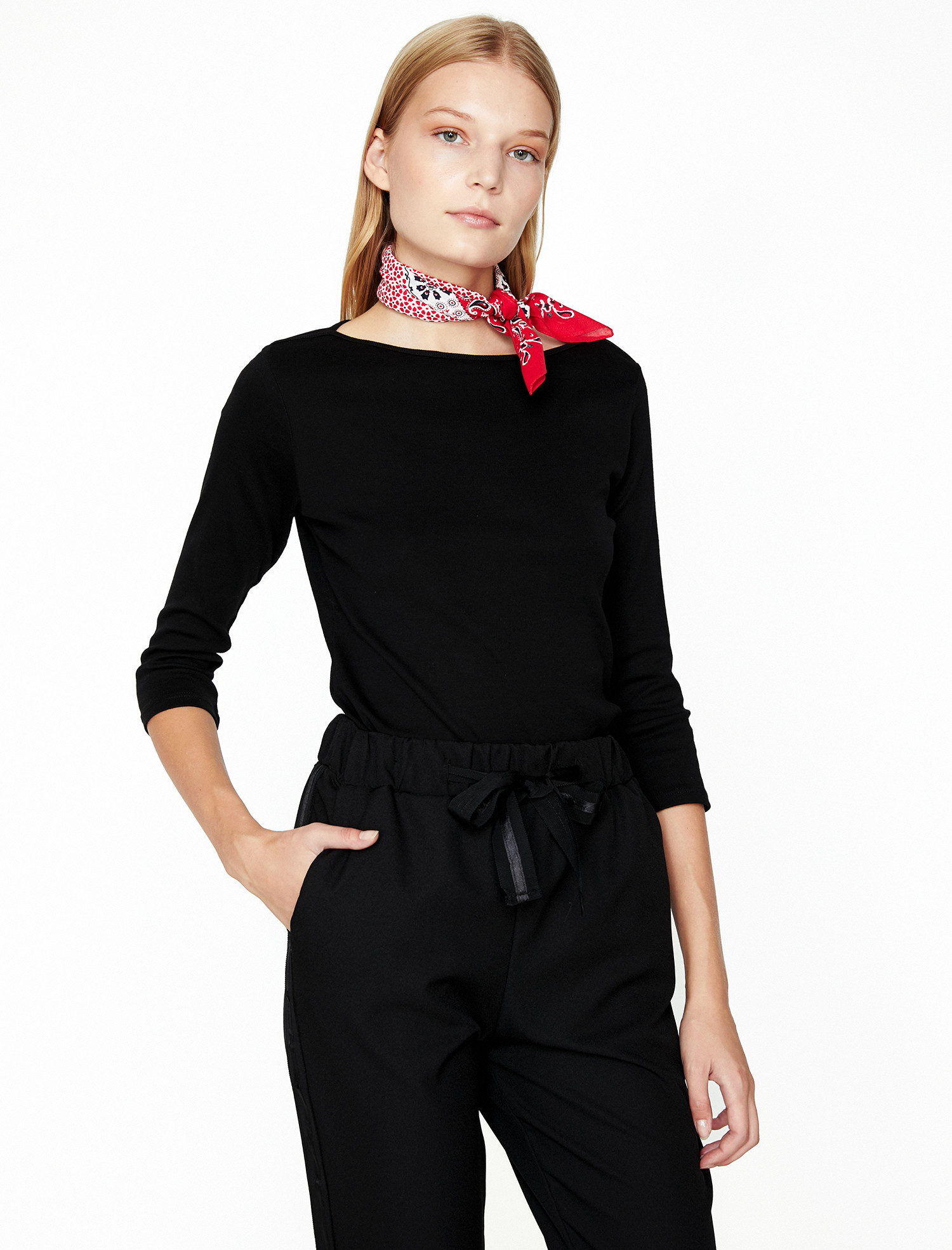

Лонгслив Koton 9KAK13071GK-999 XL Black