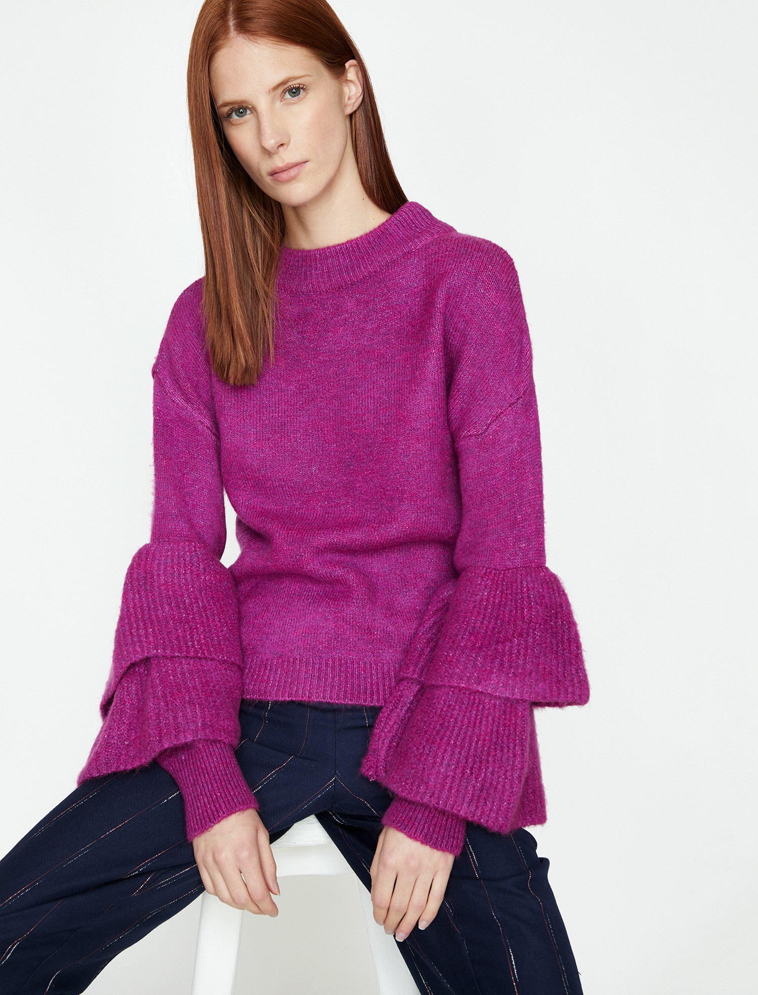 

Джемпер Koton 9KAK92476HT-348 L Purple