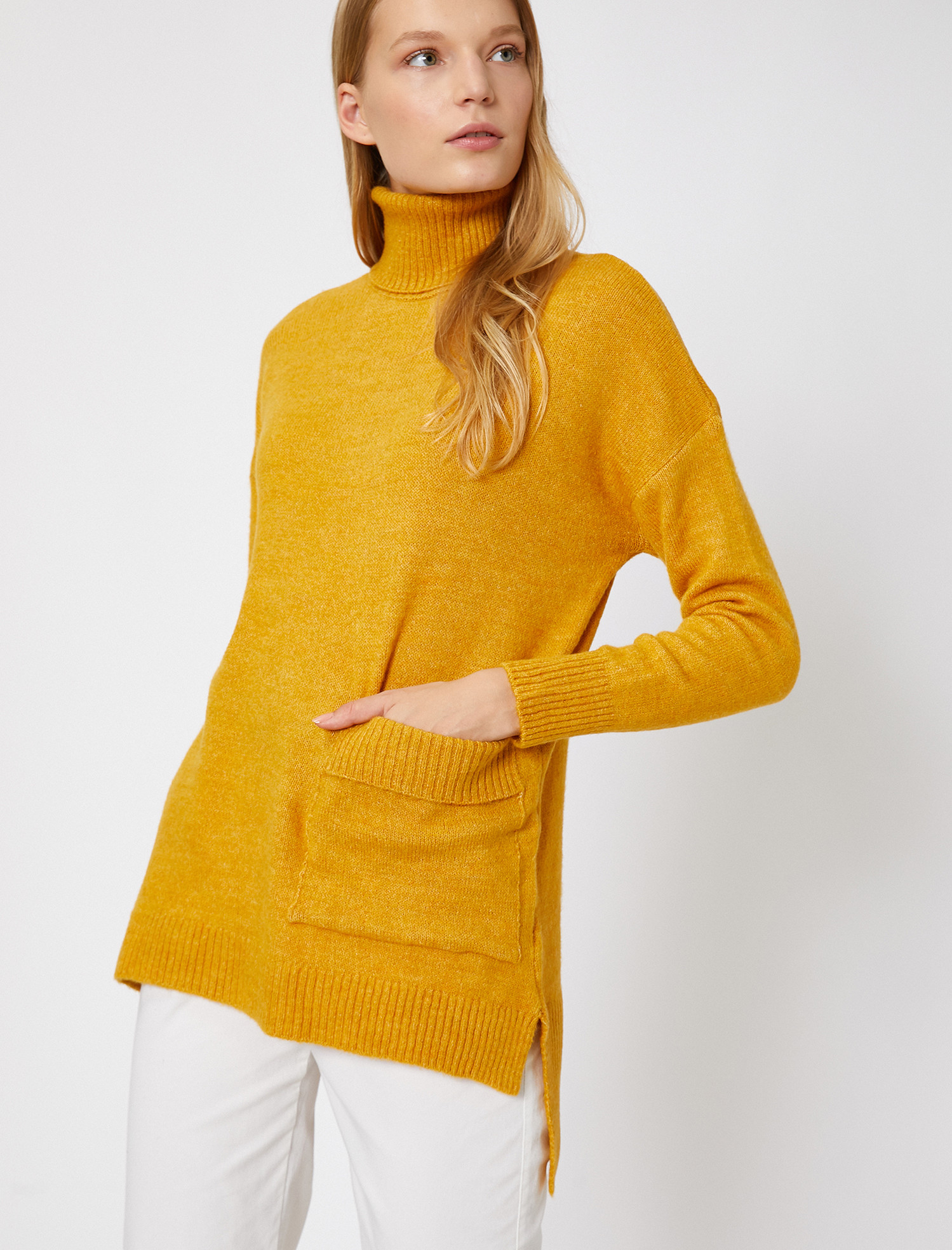 

Свитер Koton 0KAK92918HT-175  Mustard, Свитер Koton 0KAK92918HT-175 XS Mustard