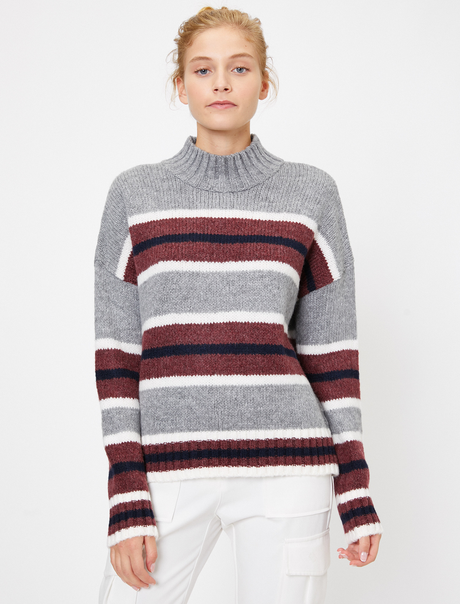 

Свитер Koton 0KAL98640IT-02Y L Grey Stripe